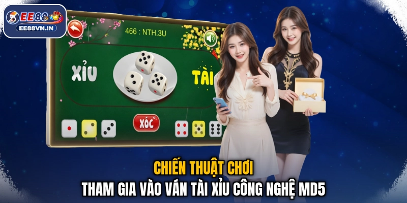 Chiến thuật chơi tham gia vào ván tài xỉu công nghệ MD5
