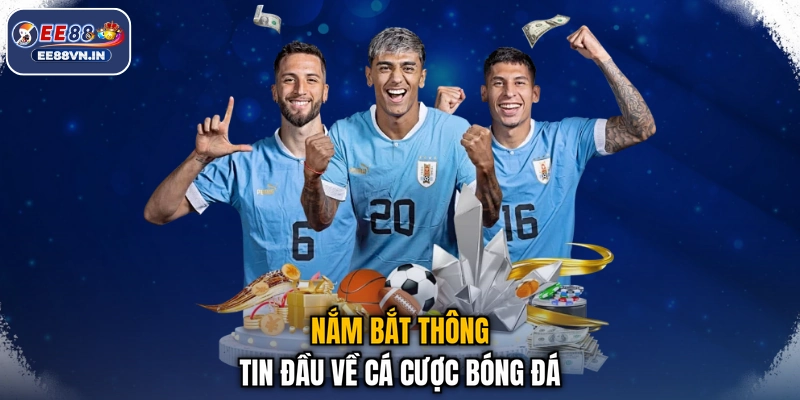 Nắm bắt thông tin đầu về cá cược bóng đá